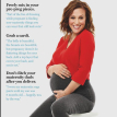 Alyssa Milano in Preggings
