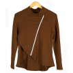 Cinnamon turtleneck long sleeves for breastfeeding