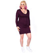 Berry Long Sleeve Everywhere Dress